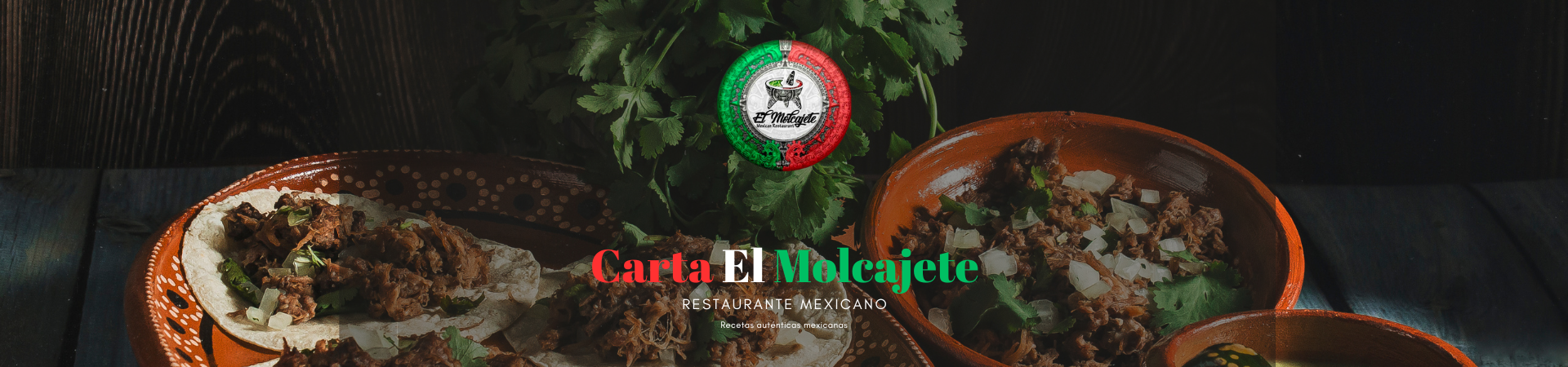 carta menú el molcajete restaurante mexicano malaga